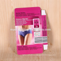 Cajas de papel modificadas para requisitos particulares de la ropa interior de la mujer del embalaje